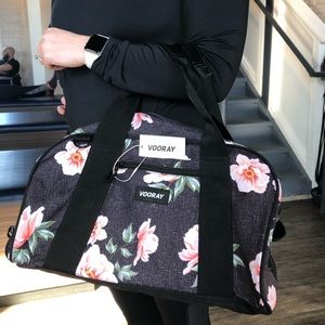 Vooray burner gym duffel in rose black